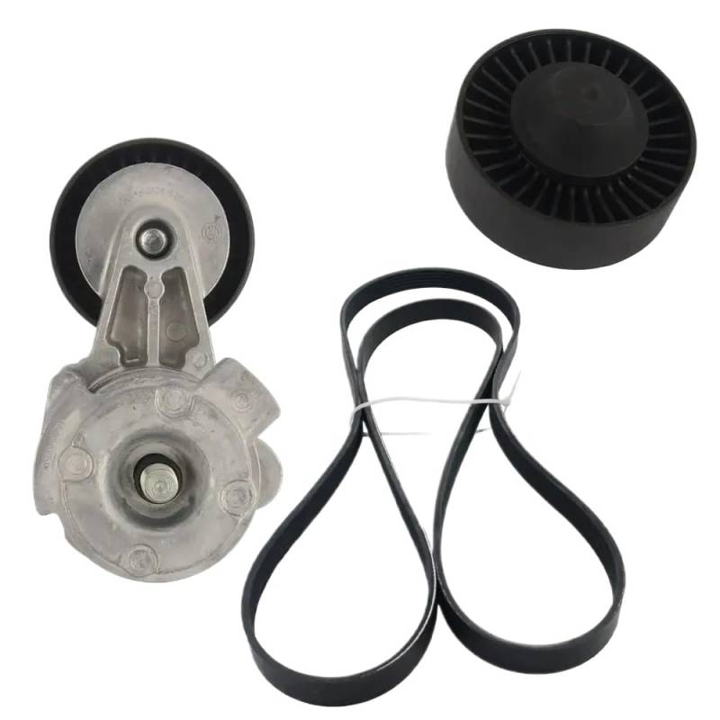 Kompatible AP03 Antriebsriemenscheibe und Spannkit für 1 3 5 Serie E81 E90 E60 E61 X3 E83 X5 E70 Z4 11287530314 11288624196 von GNOVIATL