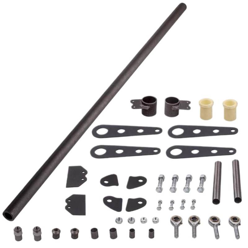 Universal Anti-Roll-Stangen-Kit-Kit kompatibel mit 24 bis 36 Frame-Schienen einschließlich Montage und Stangenenden von GNOVIATL