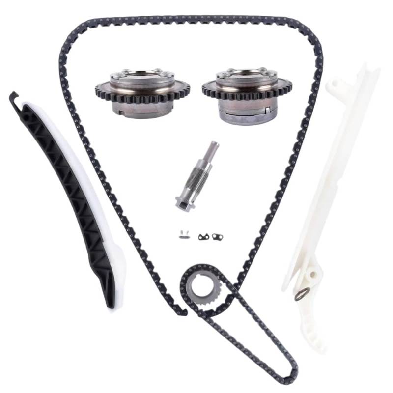 VVT Gear Timing Chain -Kitpaar AP02 für CLA250 E250 GLK200 E200 C300 kompatibel von GNOVIATL