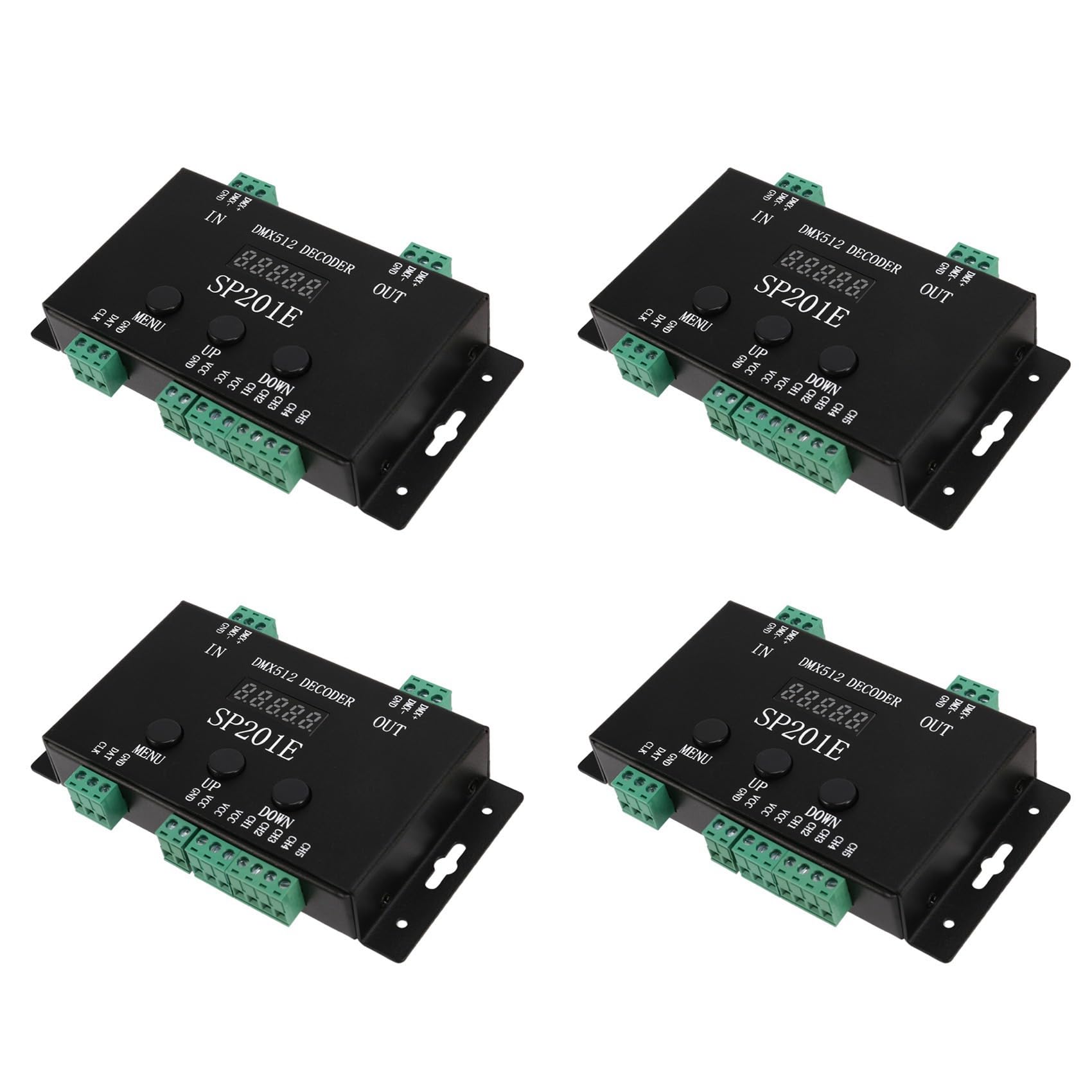 GNURBDILFO 4X SP201E DMX512 WS2812B WS2811 zu SPI Controller Decoder, UnterstüTzt Mehrere ICS GNURBDILFO 4X SP201E DMX512 WS2812B WS2811 zu SPI Controller Decoder, UnterstüTzt Mehrere ICS von GNURBDILFO