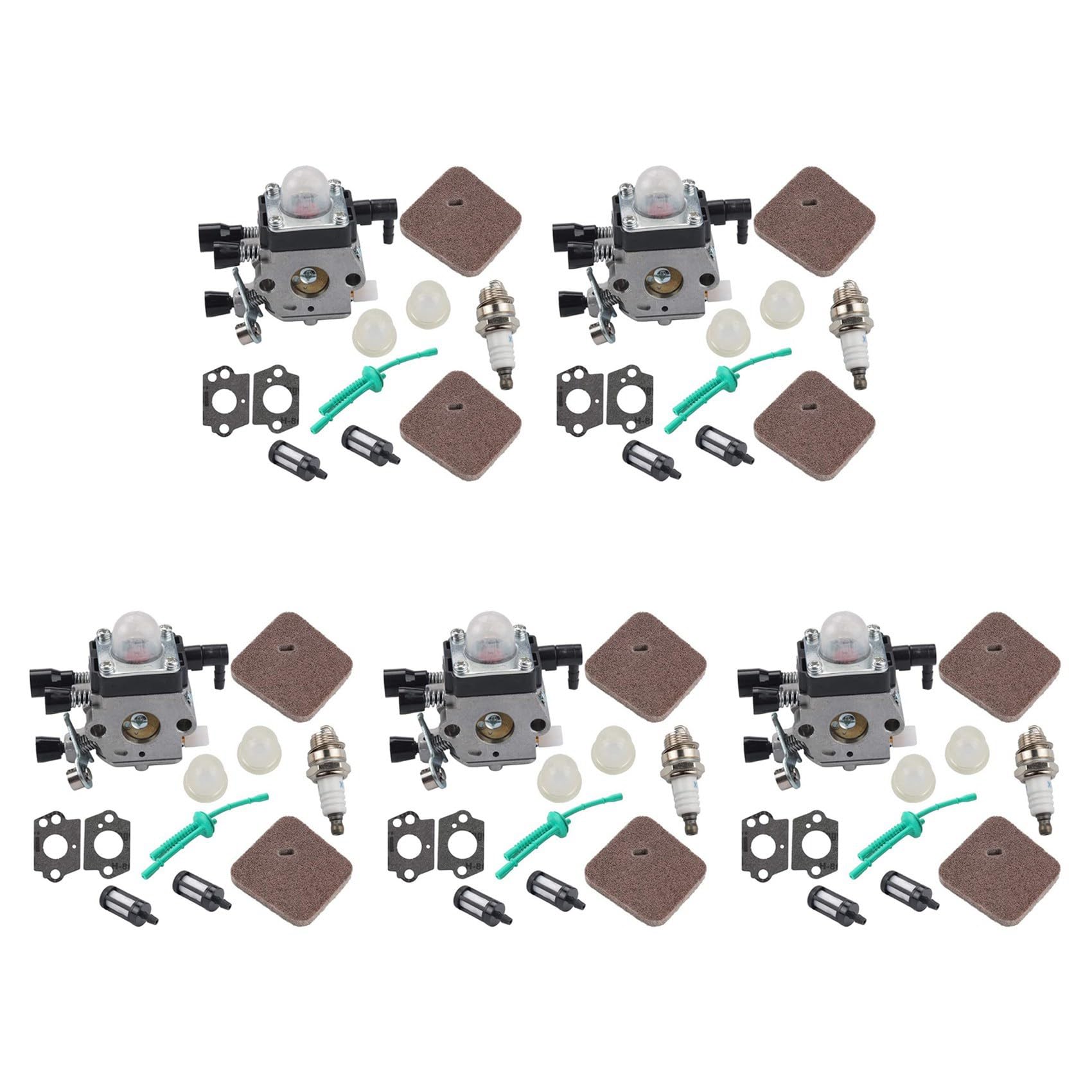 GNURBDILFO 5X HS45 FS38 Vergaser Ist Geeignet für C1Q-S97 C1Q-S186 FS46 FS55 KM55 FS45 FS45C FS46C FS55C FS55R FS55RC Weeder GNURBDILFO 5X HS45 FS38 Vergaser Ist Geeignet für C1Q-S97 C1Q-S186 FS46 FS55 KM55 FS45 FS45C FS46C FS55C FS55R FS55RC Weeder von GNURBDILFO