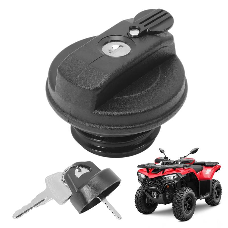 GNXfixt 1 Satz Tankdeckel versperrbar 7020-010120 für CF-Moto CForce CF ATV UTV 450 550 550 520 800 820 850 1000 EU4 EU5 7020-010120 Kraftstofftankdeckel Schloss von GNXFixt