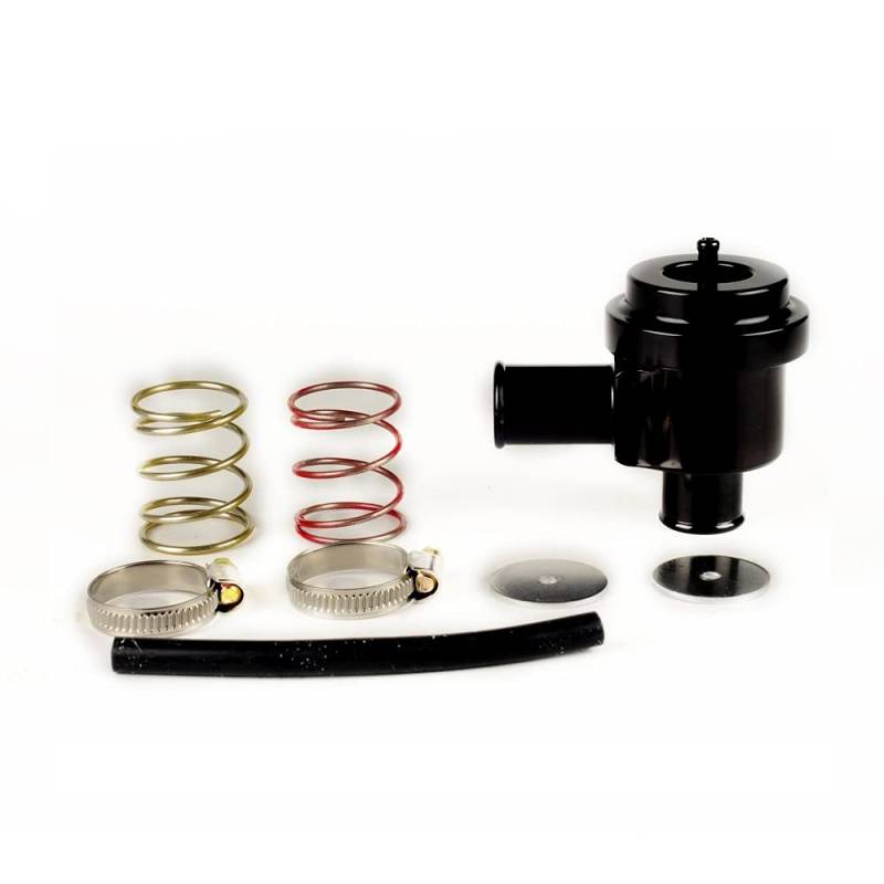 Blow Off Ventil adapter,Turbo Blow Off Valve Auto Rezirkulierender Ablenker 20V 1.8T 25mm Blow-Off-Ventil-Turbo-BOV-Müllventil Fit verwenden for VW GOLF. FIT-VERWENDUNG FÜR. BORA PASSAT GTI BOV-007-BK von GOBBIS