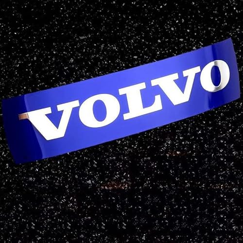 Auto Embleme für Volvo XC60 2017-2023,Aluminium Vorderseite Auto Emblem Abzeichen Emblem vorn Kühlergrill Emblem Front Motorhaube Frontemblem Rostschutz Auto Zubehör,11.6cm von GODARM
