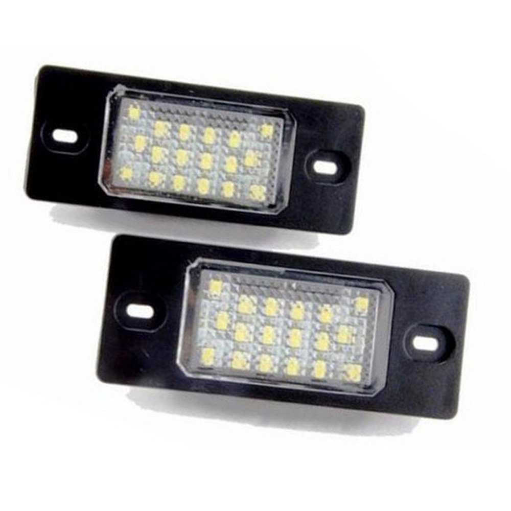 GOFORJUMP 2 STÜCKE SMD3528 6000 Karat 18 LEDs Kennzeichenbeleuchtung Kennzeichenbeleuchtung Für Für Porsche Cayenne VW Touareg Passat Golf 5 5D Touring GOFORJUMP 2 STÜCKE SMD3528 6000 Karat 18 LEDs Kennzeichenbeleuchtung Kennzeichenbeleuchtung Für Für Porsche Cayenne VW Touareg Passat Golf 5 5D Touring von GOFORJUMP