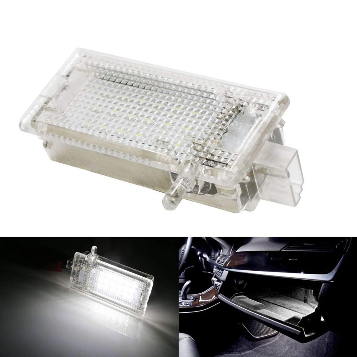 GOFORJUMP Für B/MW E46 E53 X5 E81 E82 E83 X1 E87 Facelift E92 F25 X3 Mini R50 Fehlerfrei 18 LED Kofferraum Kofferraum Handschuhfach Lampe Licht GOFORJUMP Für B/MW E46 E53 X5 E81 E82 E83 X1 E87 Facelift E92 F25 X3 Mini R50 Fehlerfrei 18 LED Kofferraum Kofferraum Handschuhfach Lampe Licht von GOFORJUMP