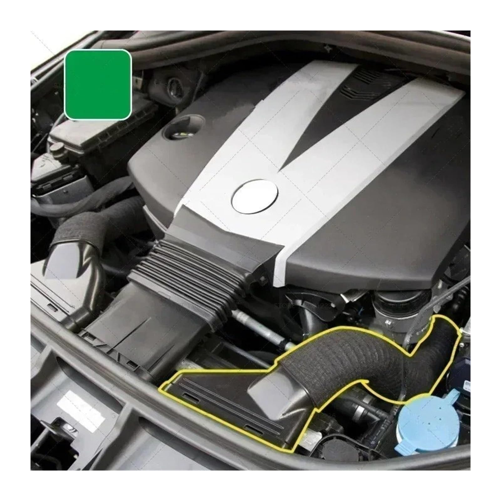 Ansaugschlauch Für Benz GL350 ML350 GLS350d 2012-2017 X166 W166 Luftfilter Ansaugschlauch Kanal Rohr OEM: 6420948797 6420948897 Ansaugrohr(Left 6420948797) von GOINTDJD