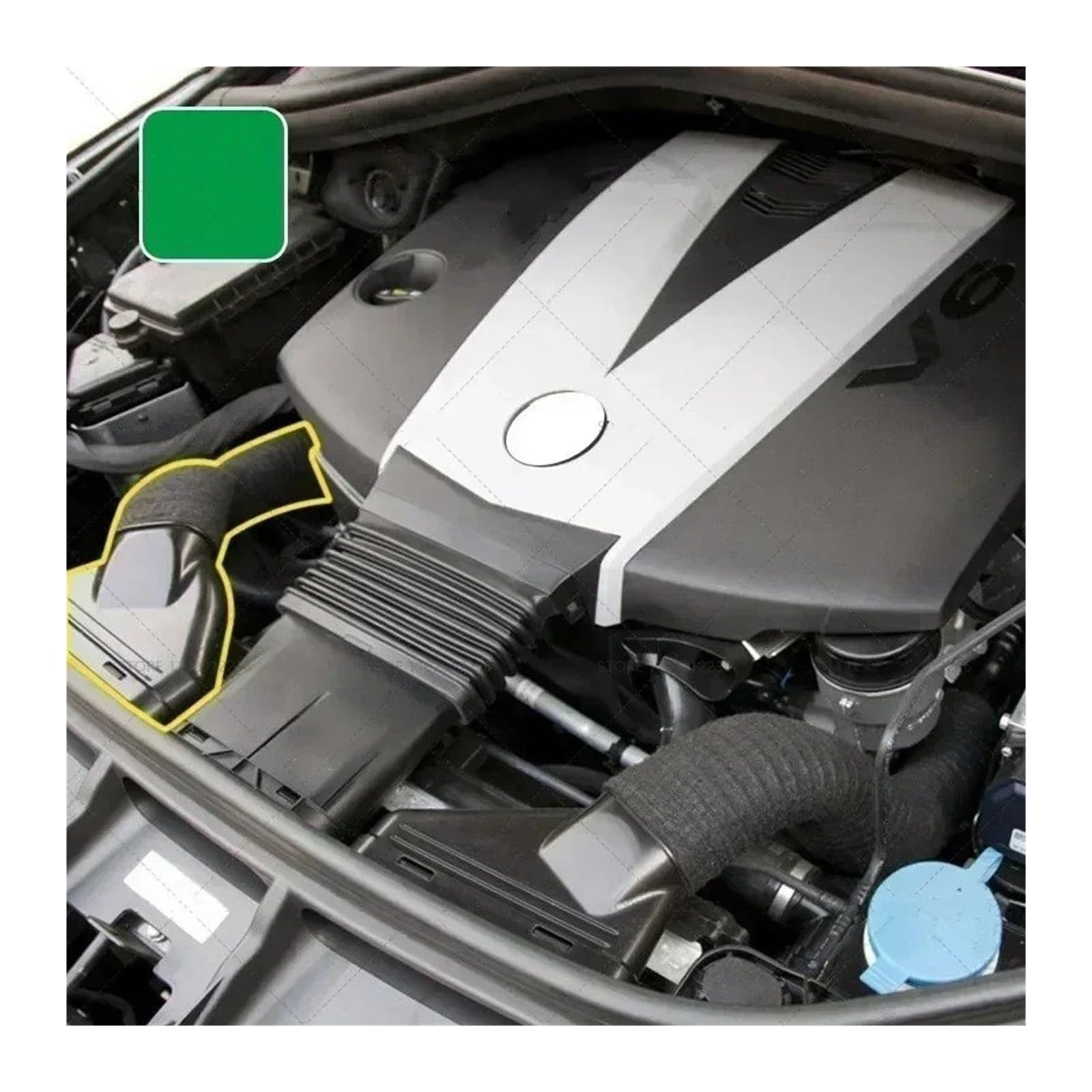 Ansaugschlauch Für Benz GL350 ML350 GLS350d 2012-2017 X166 W166 Luftfilter Ansaugschlauch Kanal Rohr OEM: 6420948797 6420948897 Ansaugrohr(Right 6420948897) von GOINTDJD