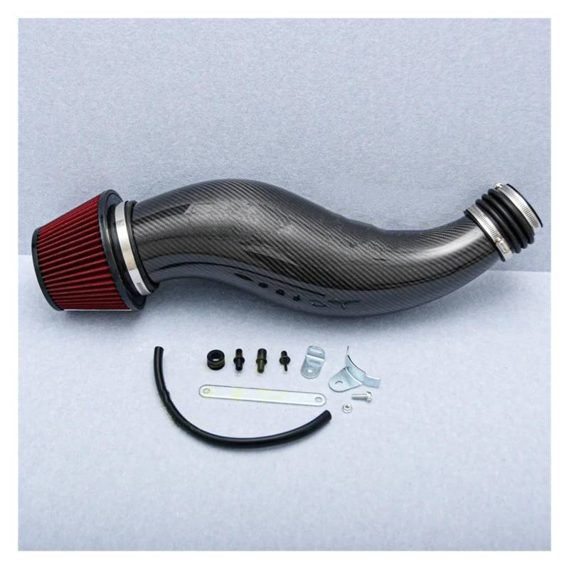Ansaugschlauch Für Civic 1992–2000 EG EK Auto-Luftansaugrohr, Kohlefaser-Luftansaugrohr-Set Mit Rotem Luftfilter Ansaugrohr(Red air Filter) von GOINTDJD
