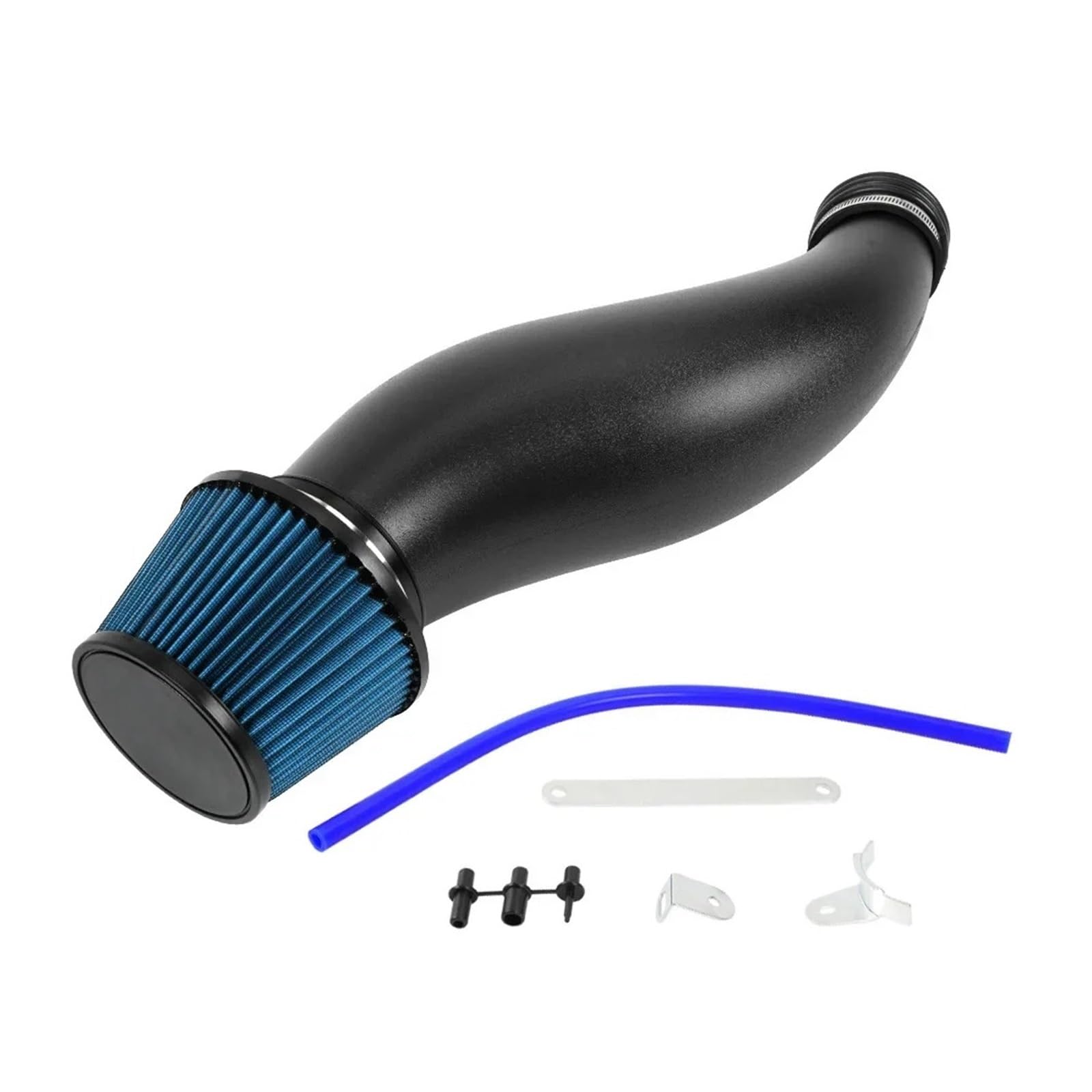 Ansaugschlauch Für Civic 1992-2000 EK EG Auto Luftansaugrohr Luftfilter Ansaugrohr Schwarz Rot Blau Real Carbon Ansaugrohr(Regular Black) von GOINTDJD