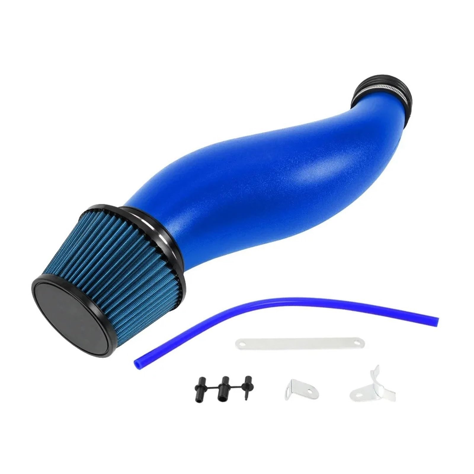 Ansaugschlauch Für Civic 1992-2000 EK EG Auto Luftansaugrohr Luftfilter Ansaugrohr Schwarz Rot Blau Real Carbon Ansaugrohr(Regular Blue) von GOINTDJD