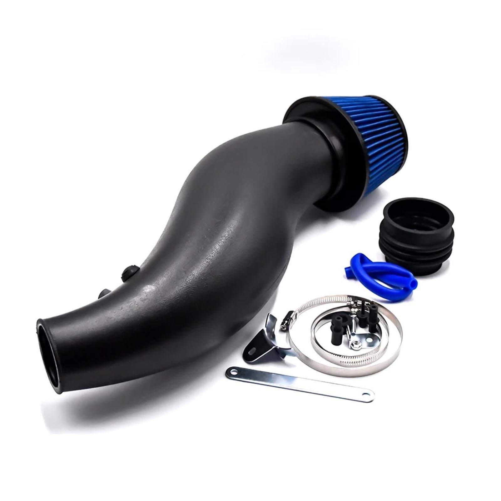 Ansaugschlauch Für Civic 1992–2000 EK EG Mit High Flow 76 Mm Luftfilter Performance Kunststoff JDM Kaltluftansaugrohr Ansaugrohr(Schwarz) von GOINTDJD
