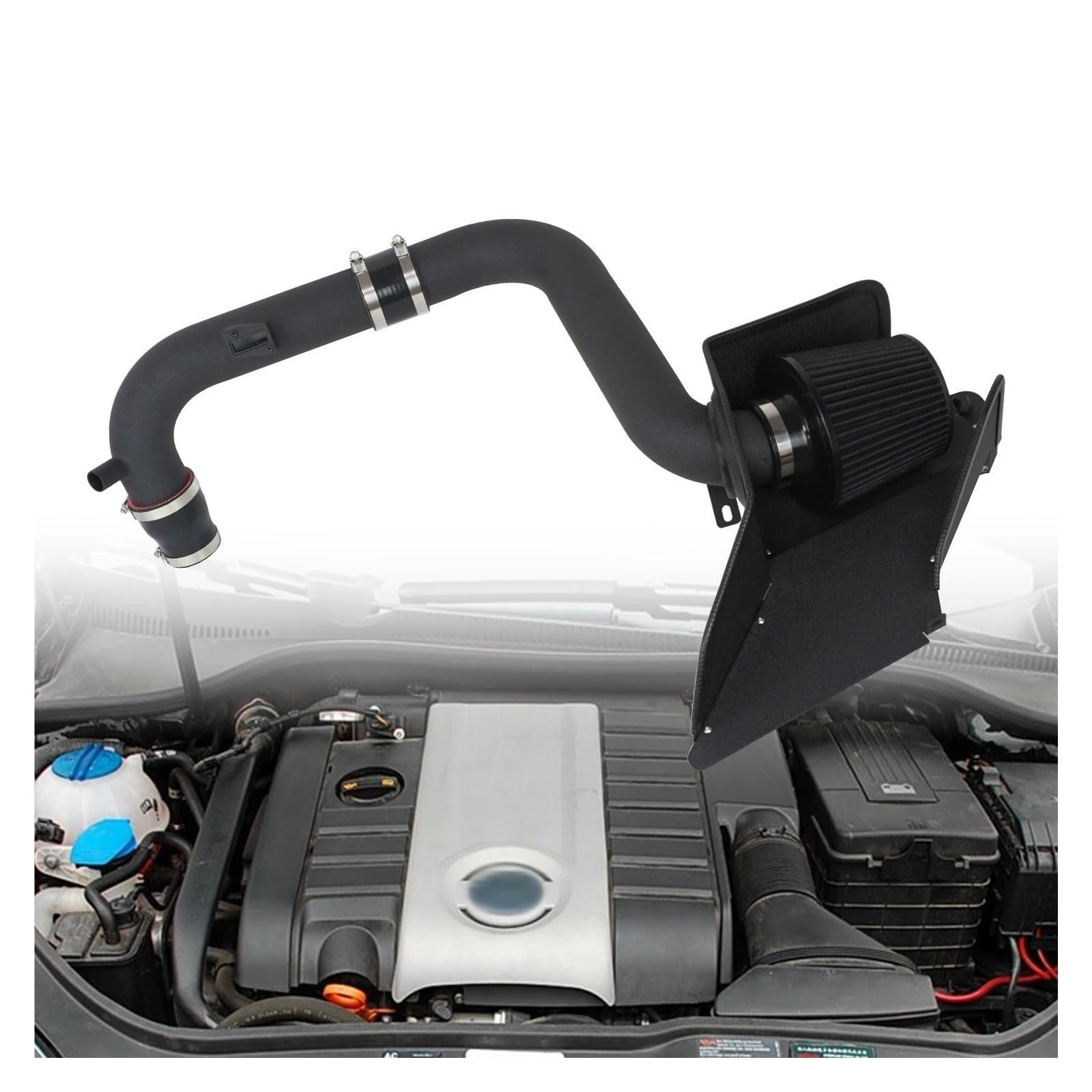 Ansaugschlauch Für VW Für Golf MK6 Für GTI 1,8 T 2,0 T Für Käfer Für Jetta Für Tiguan MK6 EA888 Gen1 Gen2 MK5 EA113 Motor Auto Cold Air Intake Kit Ansaugrohr(MK5 Intake Kit) von GOINTDJD