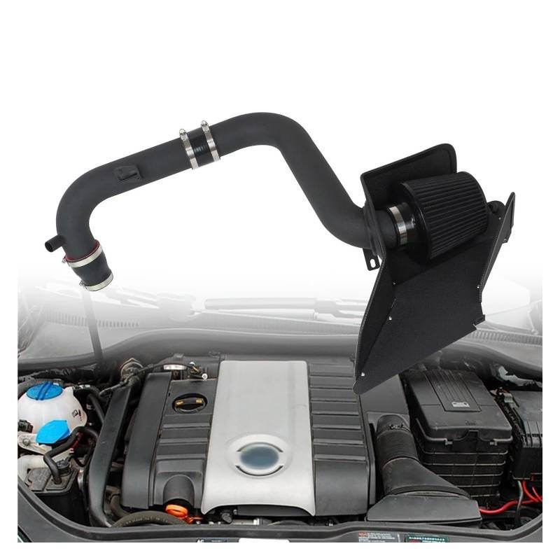 Ansaugschlauch Für VW Für Golf MK6 Für GTI 1,8 T 2,0 T Für Käfer Für Jetta Für Tiguan MK6 EA888 Gen1 Gen2 MK5 EA113 Motor Auto Cold Air Intake Kit Ansaugrohr(MK5 Intake Kit) von GOINTDJD