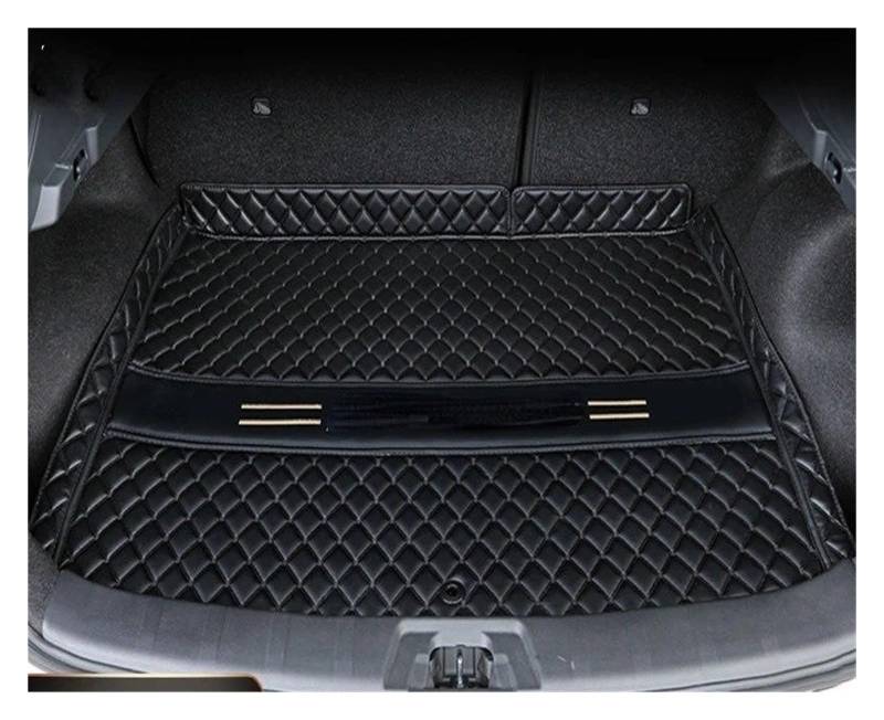 Kofferraum schutzmatte Für Nissan Für Qashqai J12 2023 2024 Auto Hauptstamm Lagerung Pad Hohl Abdeckung Organizer Beflockung Matte Partition Bord Verstauen Aufräumen Kofferraumwanne(Lower Main Pad Bla von GOINTDJD