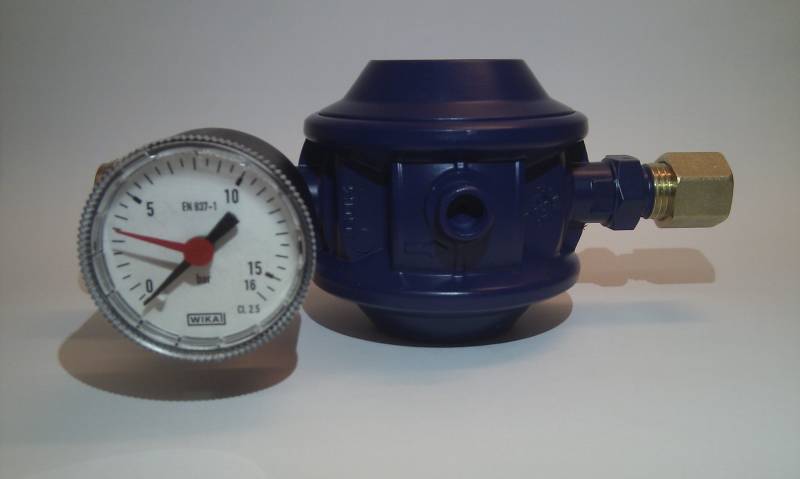 GOK Marine Niederdruckregler Typ EN61 PS16bar 30mbar 0,8kg/h von Navyline
