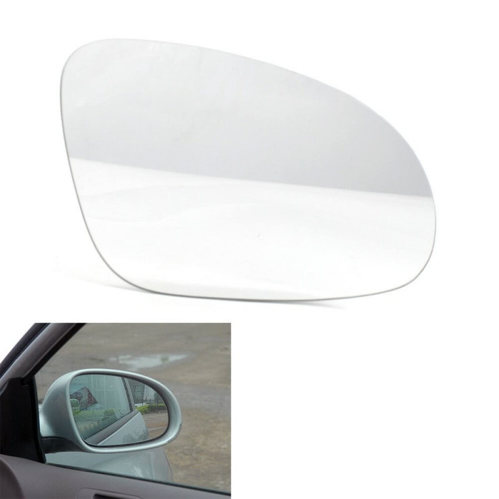 Autozubehör Rückspiegel Linsen Außenseite Reflektierende Glaslinse, Für VW Golf 5 MK5 Passat B6 2006-2009 3c0812 521 3c0812 522 Autozubehör Rückspiegel Linsen Außenseite Reflektierende Glaslinse, Für VW Golf 5 MK5 Passat B6 2006-2009 3c0812 521 3c0812 522 von GOLCD
