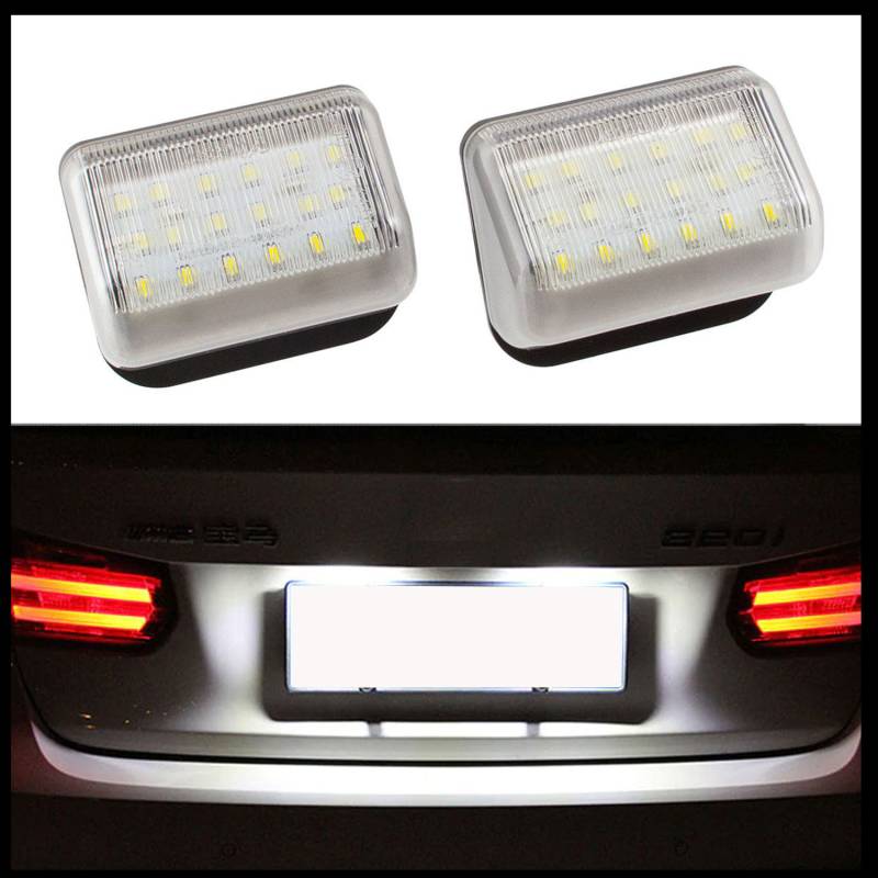 2x 18 LED PREMIUM Kennzeichenbeleuchtung für Mazda 6 GG + Kombi GY / CX-5 / CX-7 von GOLDCAR Renata Badzio,Bart?omiej Kalisz s.c.