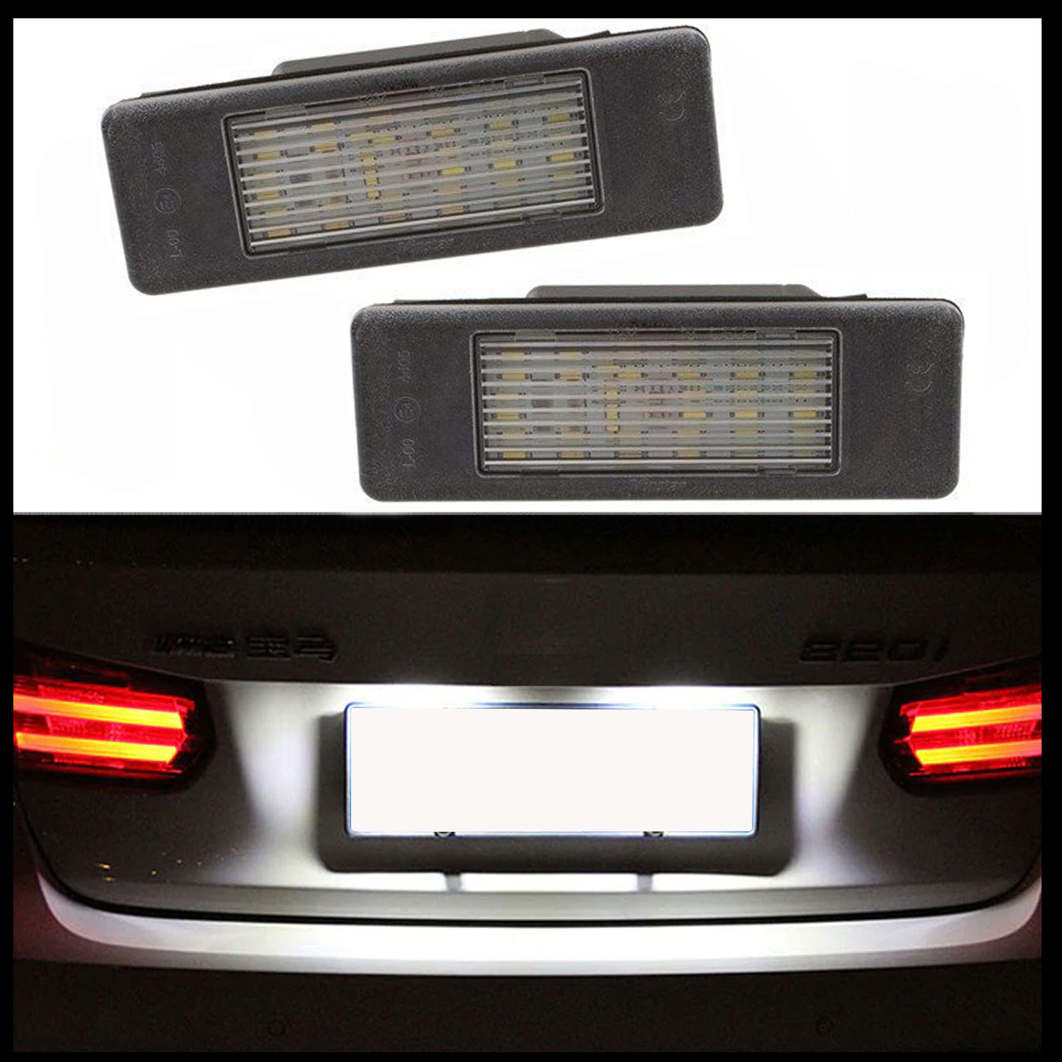 2x LED PREMIUM Kennzeichenbeleuchtung Leuchten für Citroen Evasion / Jumpy 2x LED PREMIUM Kennzeichenbeleuchtung Leuchten für Citroen Evasion / Jumpy von GOLDCAR Renata Badzio,Bart?omiej Kalisz s.c.
