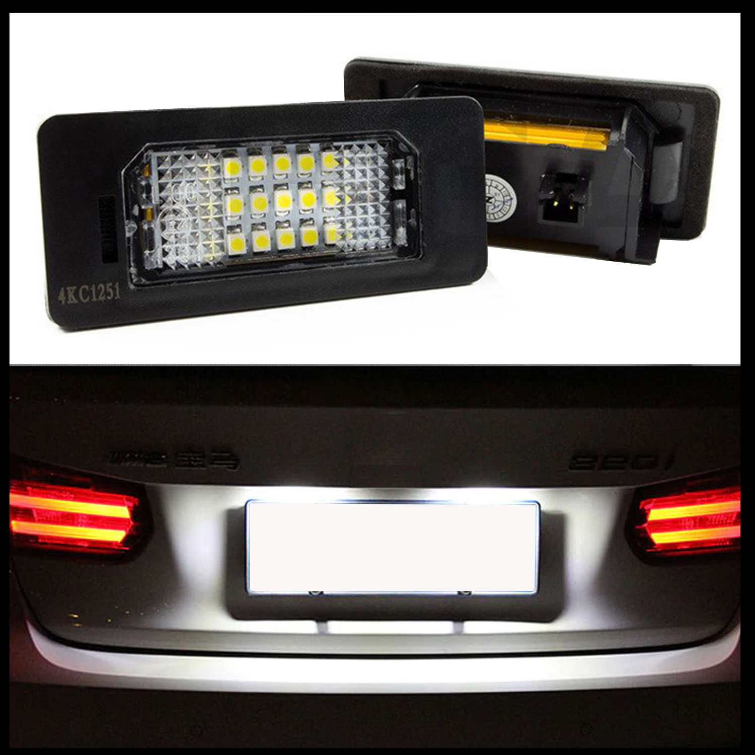 2x LED PREMIUM Kennzeichenbeleuchtung für Seat Alhambra II / Seat Ibiza ST Kombi 2x LED PREMIUM Kennzeichenbeleuchtung für Seat Alhambra II / Seat Ibiza ST Kombi von GOLDCAR Renata Badzio,Bart?omiej Kalisz s.c.