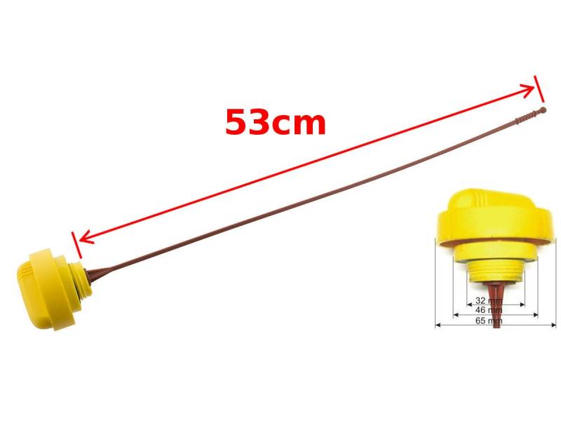 Ölmessstab / Öl Stab für Renault Clio Laguna Megane Scenic SUZUKI 32mm von GOLDCAR Renata Badzio,Bart?omiej Kalisz s.c.