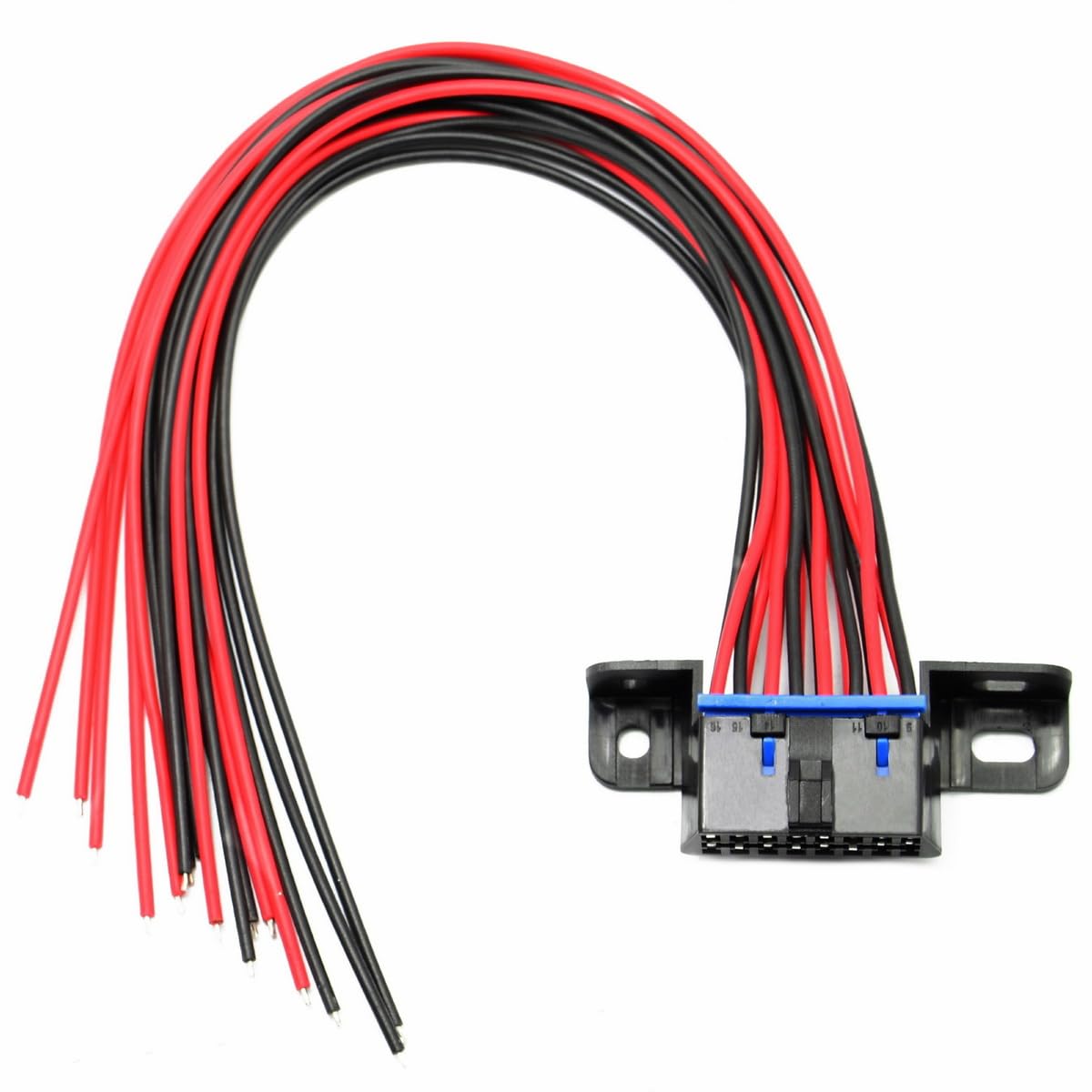 Goliton J1962F OBD2 16-polige weibliche/männliche Kabelbaum-Buchse, männlich/weiblich, montierter Stecker Goliton J1962F OBD2 16-polige weibliche/männliche Kabelbaum-Buchse, männlich/weiblich, montierter Stecker von GOLITON