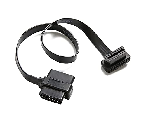 Goliton Verbindungskabel, kompatibel mit OBD II OBD2, 16-poliger Splitter-Verlängerung, 1 x Stecker und 2 x Buchse, Verlängerungskabel von GOLITON