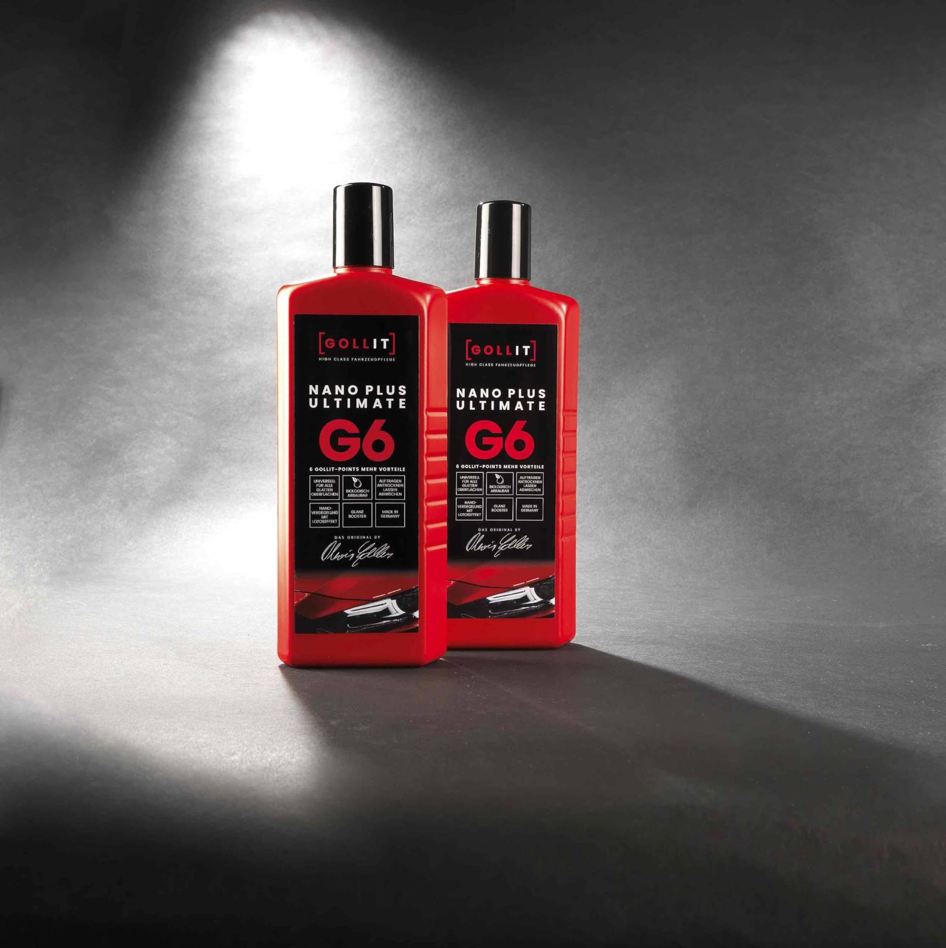 GOLLIT Nano Plus Ultimate 500 ml Nanoversiegelung für Auto, Boot und Caravan, Lotoseffekt, Autopflege, Lackversiegelung mit Nanotechnologie - Made IN Germany - 2 X 500 ml GOLLIT Nano Plus Ultimate 500 ml Nanoversiegelung für Auto, Boot und Caravan, Lotoseffekt, Autopflege, Lackversiegelung mit Nanotechnologie - Made IN Germany - 2 X 500 ml von GOLLIT