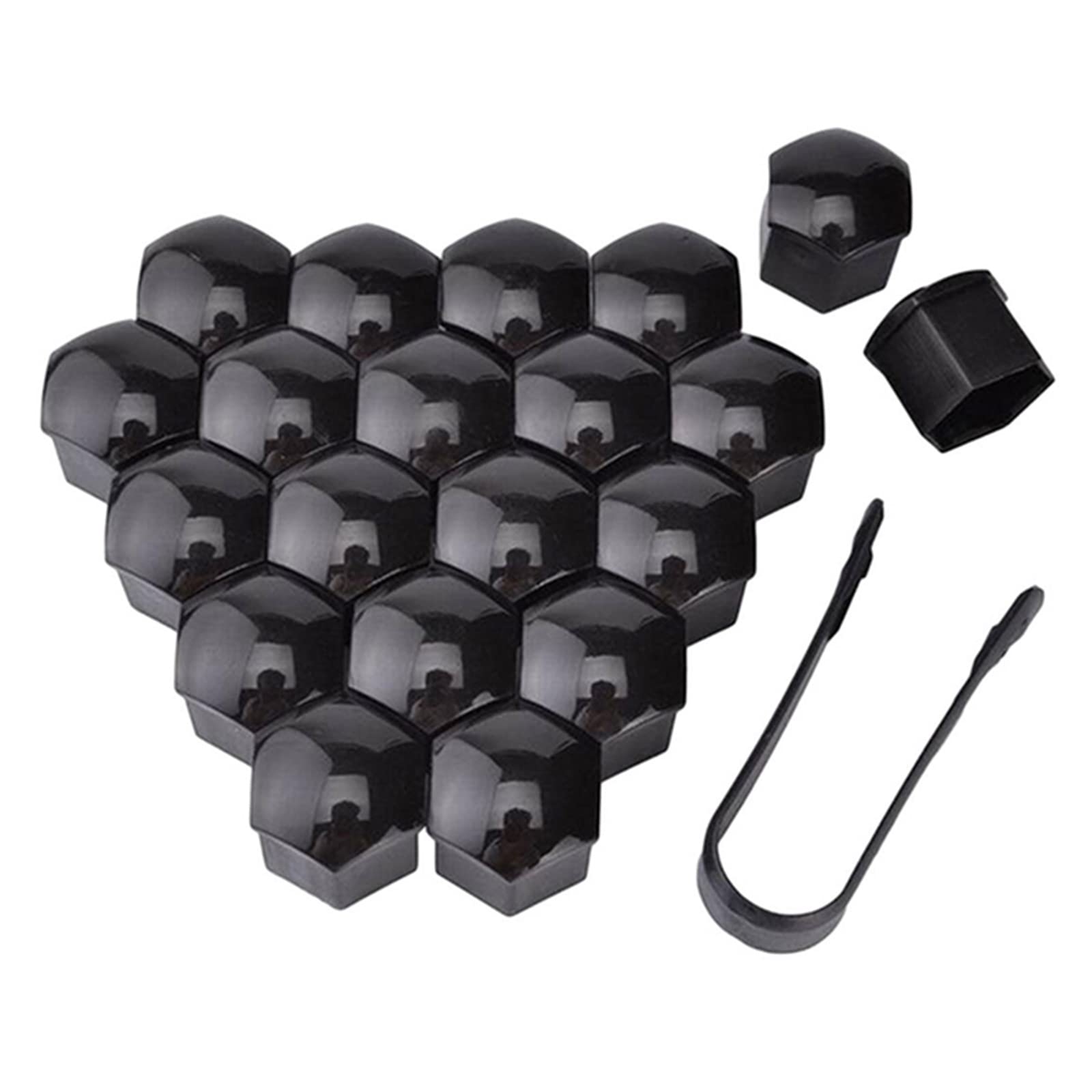 GOLOVENLD 20 Stück LugCap Radmuttern 17 mm Auto-Radmutterkappen für Abdeckkappen Anti-Rost-Schraube Autoreifenmutter GOLOVENLD 20 Stück LugCap Radmuttern 17 mm Auto-Radmutterkappen für Abdeckkappen Anti-Rost-Schraube Autoreifenmutter von GOLOVENLD