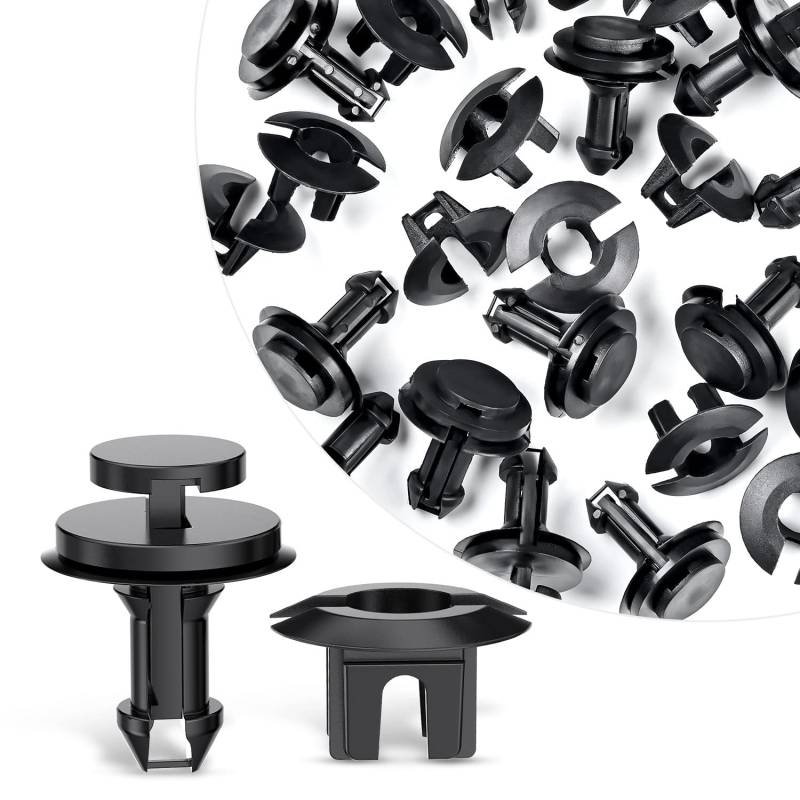GOOACC 30 Sets vordere Luftabweiser-Halterungen Clips Ersatz für Cadillac Escalade Chevrolet Avalanche Colorado GMC C3500 OEM: #GM 15733971,15733970 von GOOACC