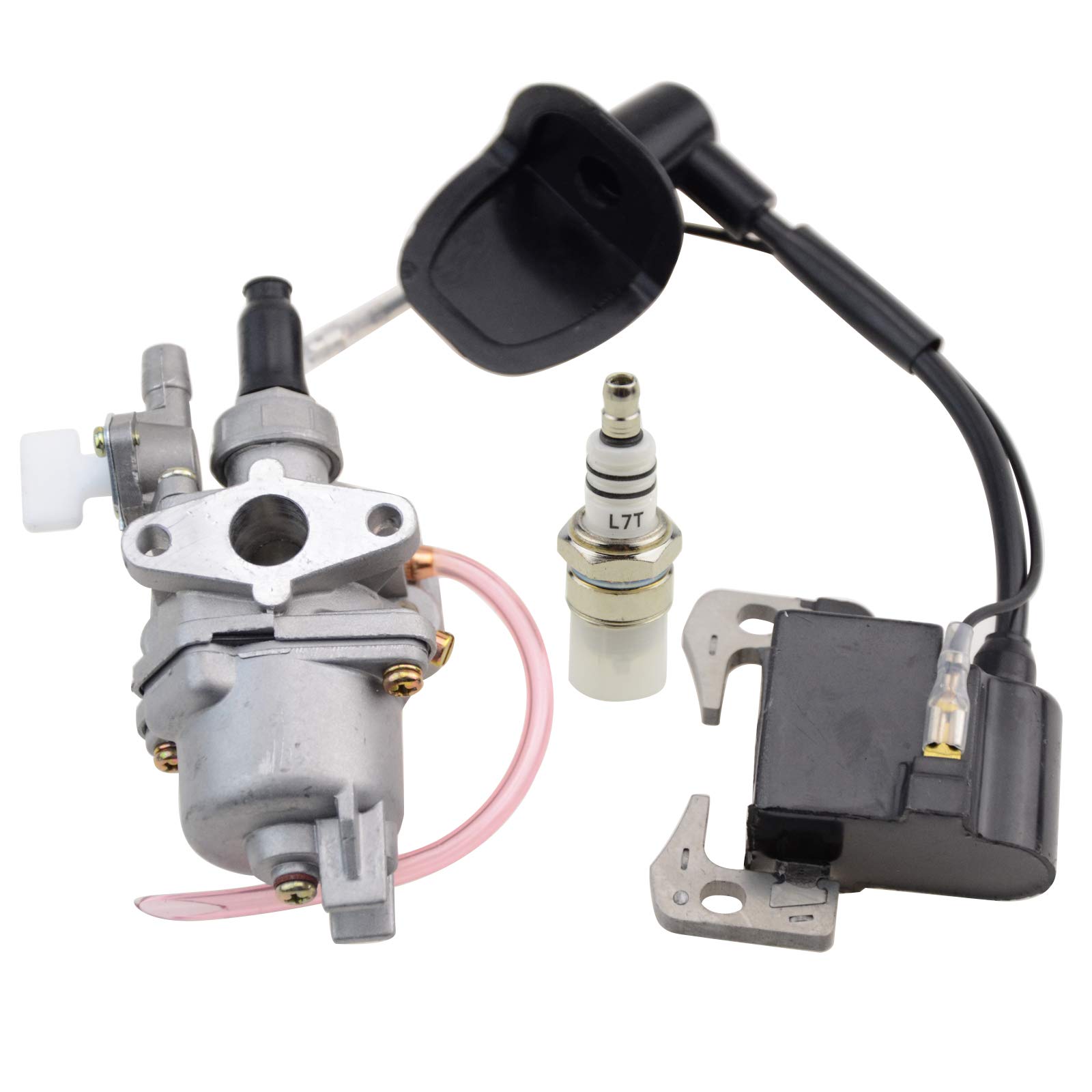 GOOFIT 13mm Vergaser Kit mit Zündspule und Zündkerze Ersatz für ATV GOOFIT 13mm Vergaser Kit mit Zündspule und Zündkerze Ersatz für ATV von GOOFIT