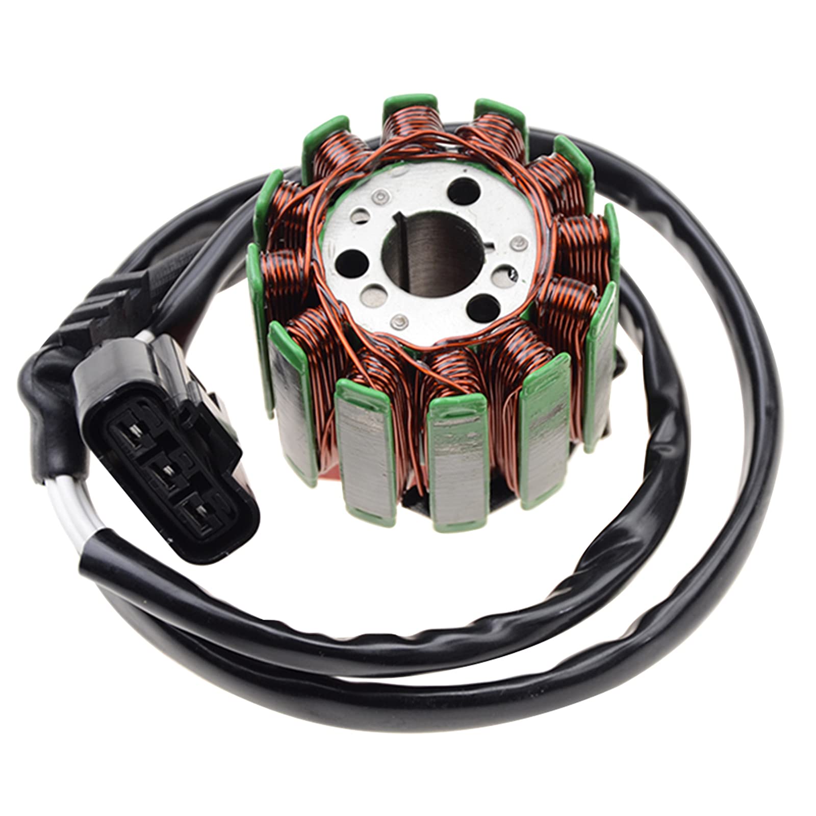 GOOFIT 18 Spule 3 Draht Magneto Stator Coil Zündgenerator Ersatz für YZF R1 2004-2008 von GOOFIT