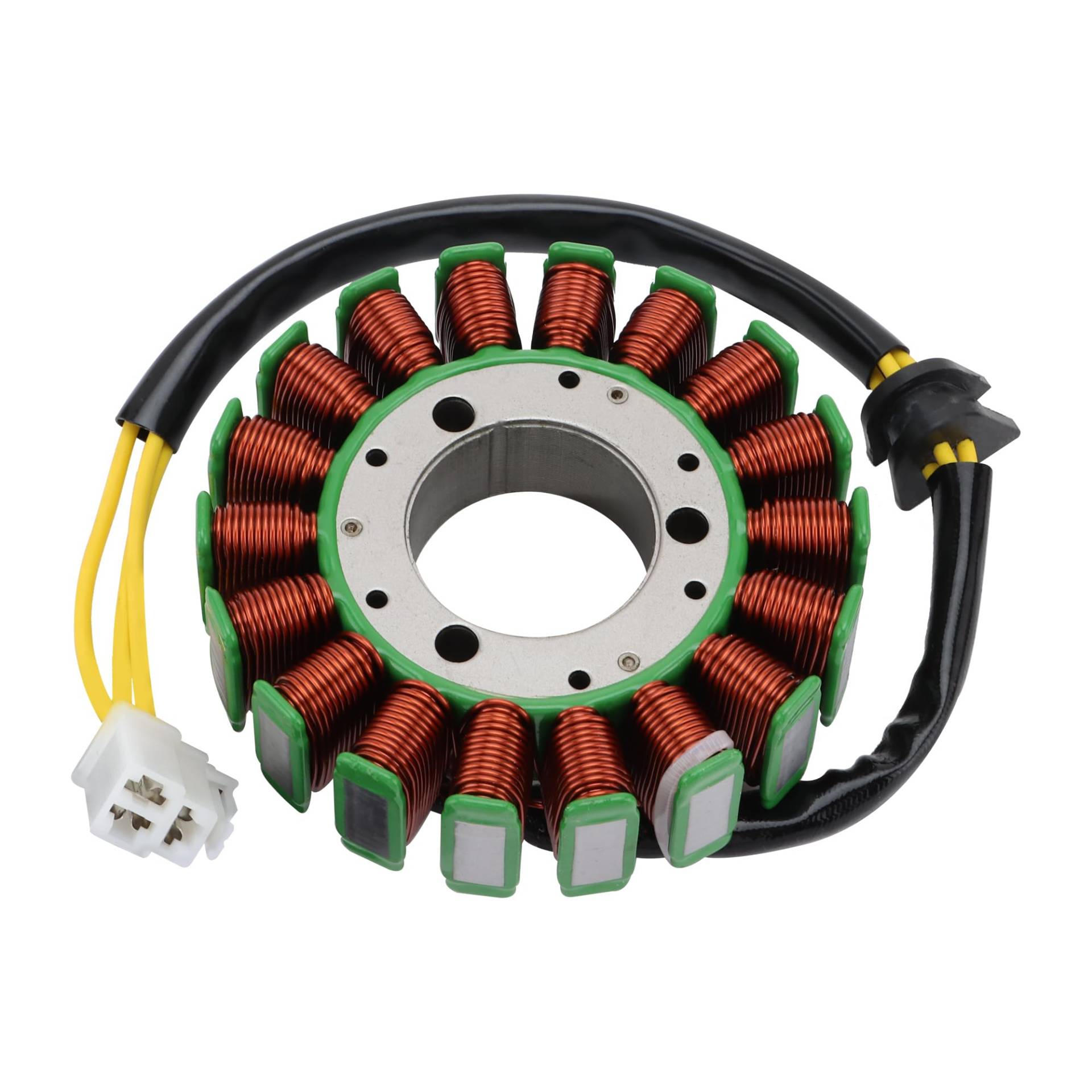 GOOFIT 18 Spule Magneto Stator Spule Zündgenerator Motor Zubehör Ersatz für Suzuki GSXR600 GSXR 600 750 1000 2000-2005 von GOOFIT