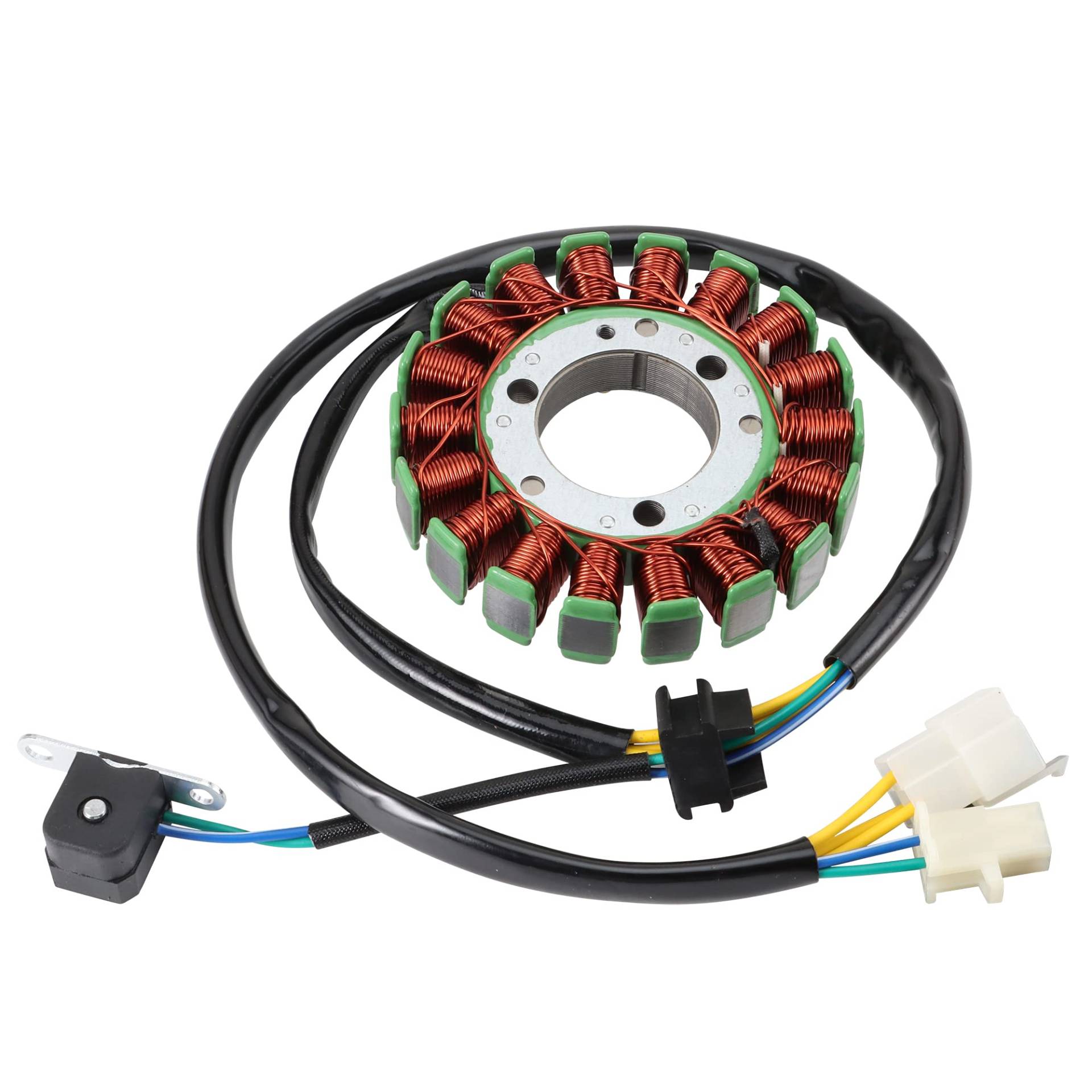 GOOFIT 18 Spule Motorrad Magneto Stator Spule Zündgenerator Motor Zubehör Ersatz für GN250 von GOOFIT