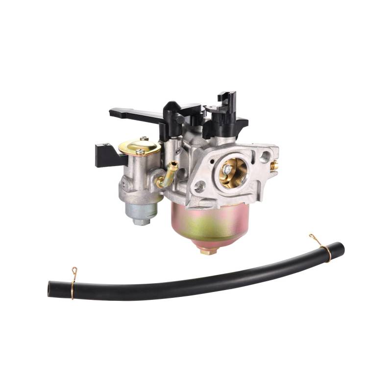 GOOFIT 19mm Vergaser Ersatz für 2-Takt Gx120 Gx160 5.5 Hp 6.5 8 9 HP Gx200 Gx240 Gx270 Gx340 Gx390 Pitbike ATV Quad Moped Scooter Silber Minimoto Generator Rasenmäher Benzinmaschine von GOOFIT