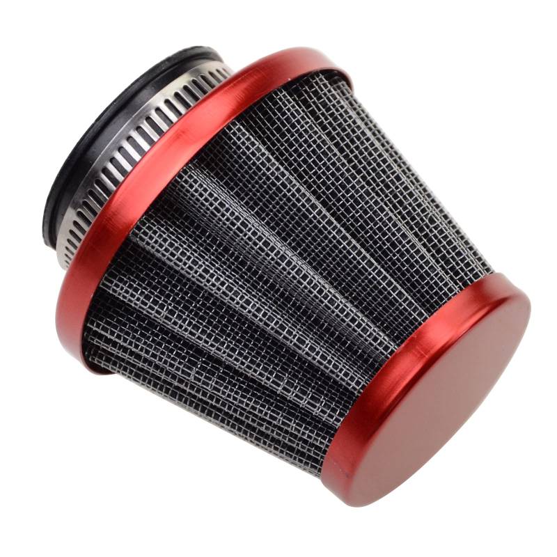 GOOFIT 35MM Motorrad Luftfilter Ersatz für chinesische 50cc 70cc 90cc 110cc PZ16 PZ19 Vergaser Dirtbike ATV Roller Rot von GOOFIT