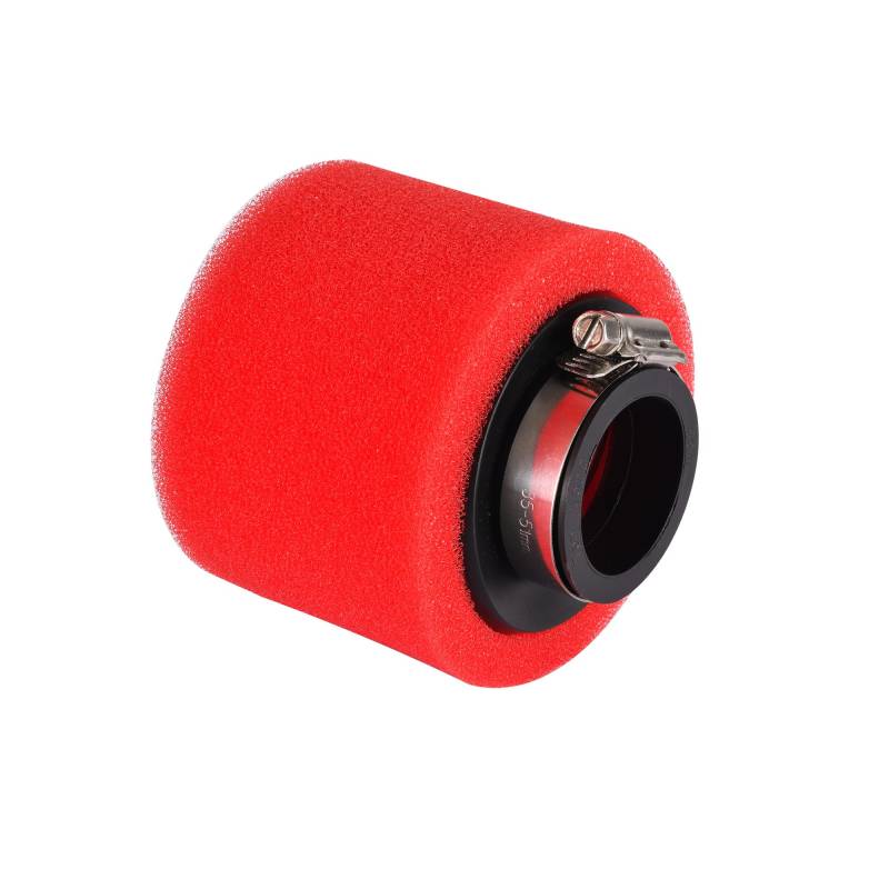 GOOFIT 38mm Schaumstoff-Luftfilter Ersatz für 4-Takt-50cc 70cc 90cc 110cc 125cc ATV und Dirtbike Red von GOOFIT