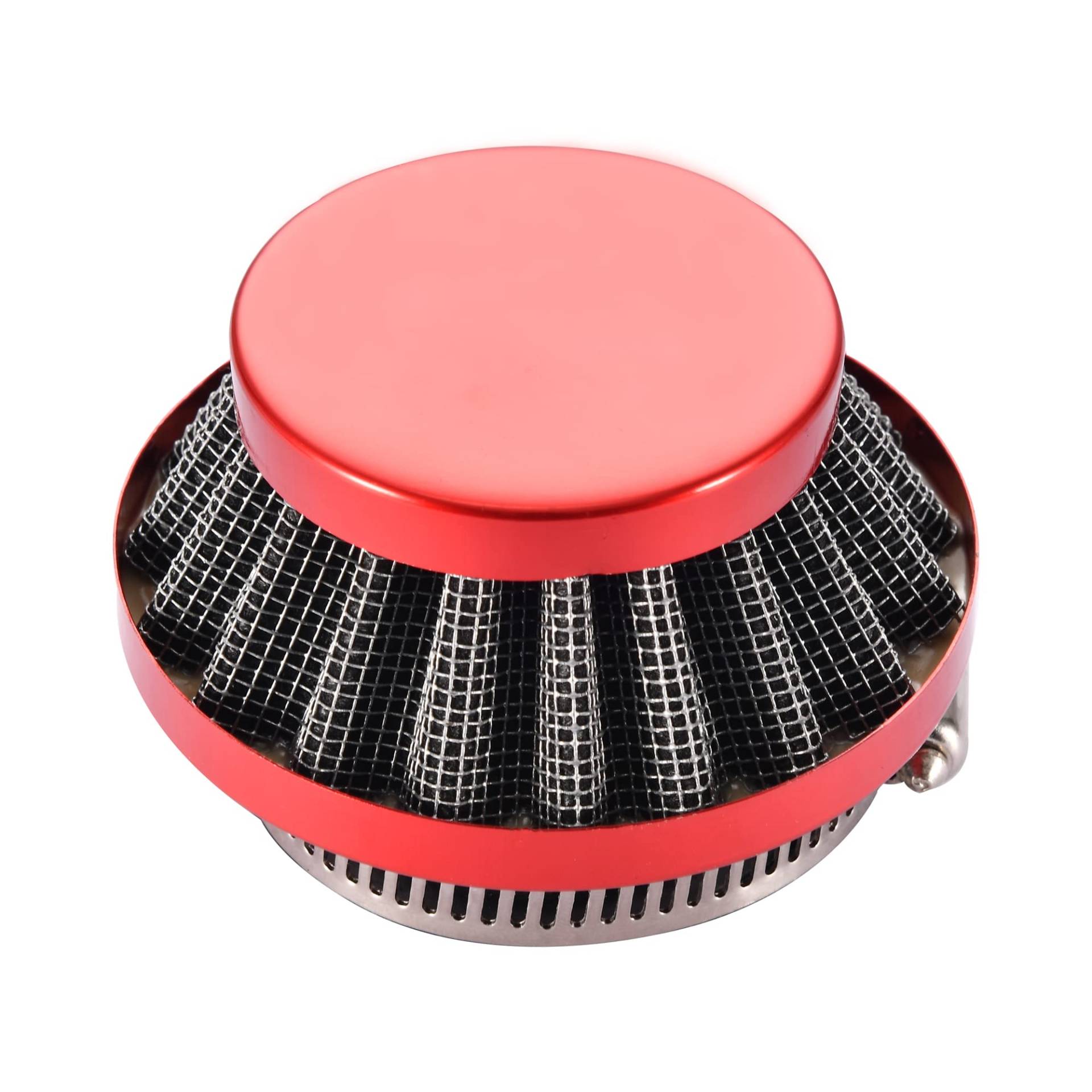 GOOFIT 42-44mm Universal Motorrd Luftfilter Red Ersatz für 2 Takt 43cc 47cc 49cc ATV Mini Pocketbike von GOOFIT