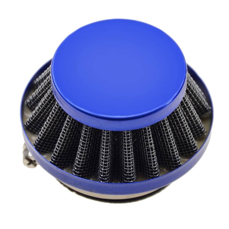 GOOFIT 42-44mm Universal Motorrd Luftfilter Blau Ersatz für 2 Takt 43cc 47cc 49cc ATV Mini Pocketbike von GOOFIT