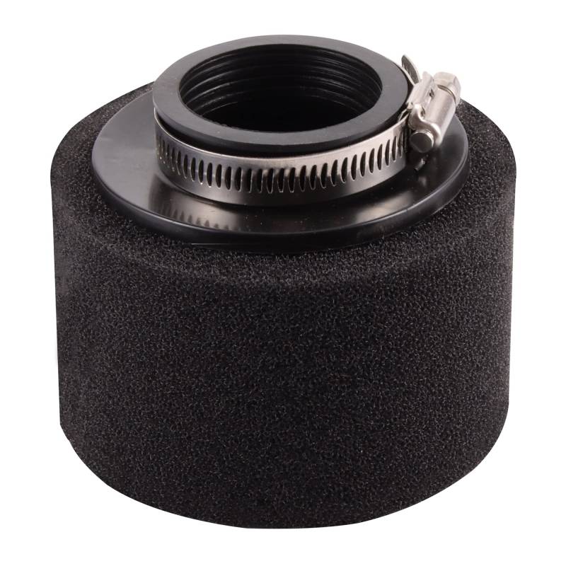 GOOFIT 48mm Luftfilter Doppelschaum Schwammreiniger Schwarzer Gerade Mund Ersatz für 50cc 70cc 90cc 110cc 125cc 150cc Motorrad Go Kart Schmutz ATV Quad Scooter von GOOFIT