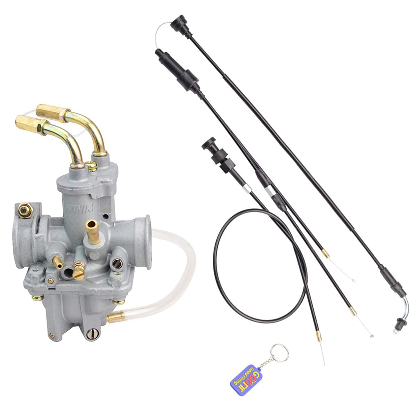 GOOFIT Carburateur Carb Drosselklappe Cable Set PW50 1981-2009 Moto GOOFIT Carburateur Carb Drosselklappe Cable Set PW50 1981-2009 Moto von GOOFIT