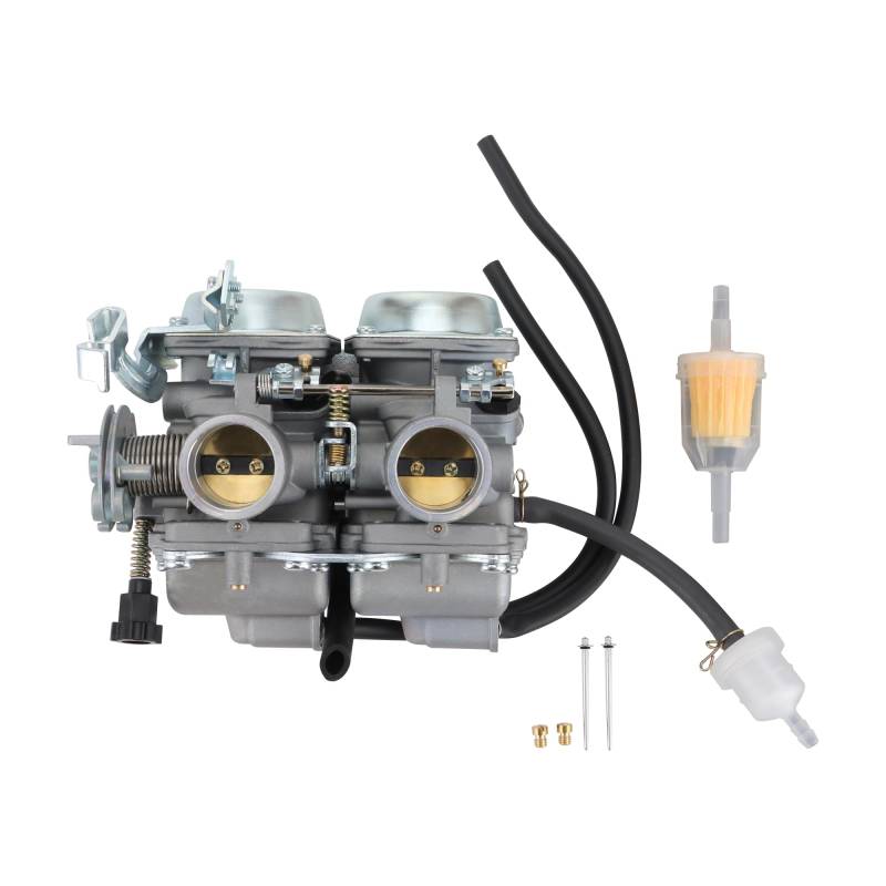 GOOFIT Doppelvergaser Carburator Doppel Zylinder Ersatz für Chamber 250cc Rebel CMX 250cc CMX250 CA250 von GOOFIT