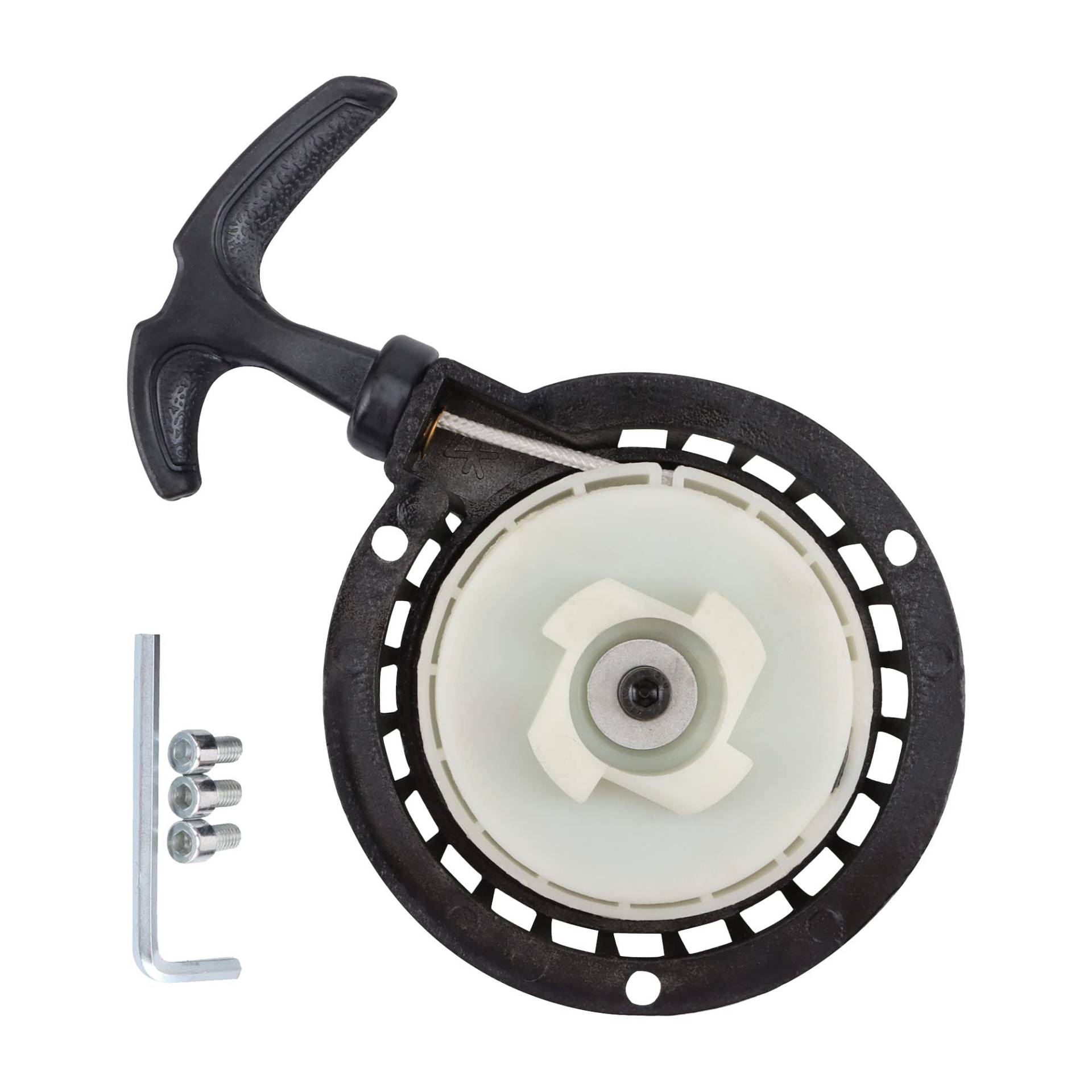 GOOFIT 82mm Größe größere Version Ziehen Sie den Starter-Rückstoß-Starter-Baugruppe Austausch für 2 Hub 43cc 47cc 49cc Cutter Wasserpumpe ATV Mini Dirtbike Rollerbürste GOOFIT 82mm Größe größere Version Ziehen Sie den Starter-Rückstoß-Starter-Baugruppe Austausch für 2 Hub 43cc 47cc 49cc Cutter Wasserpumpe ATV Mini Dirtbike Rollerbürste von GOOFIT