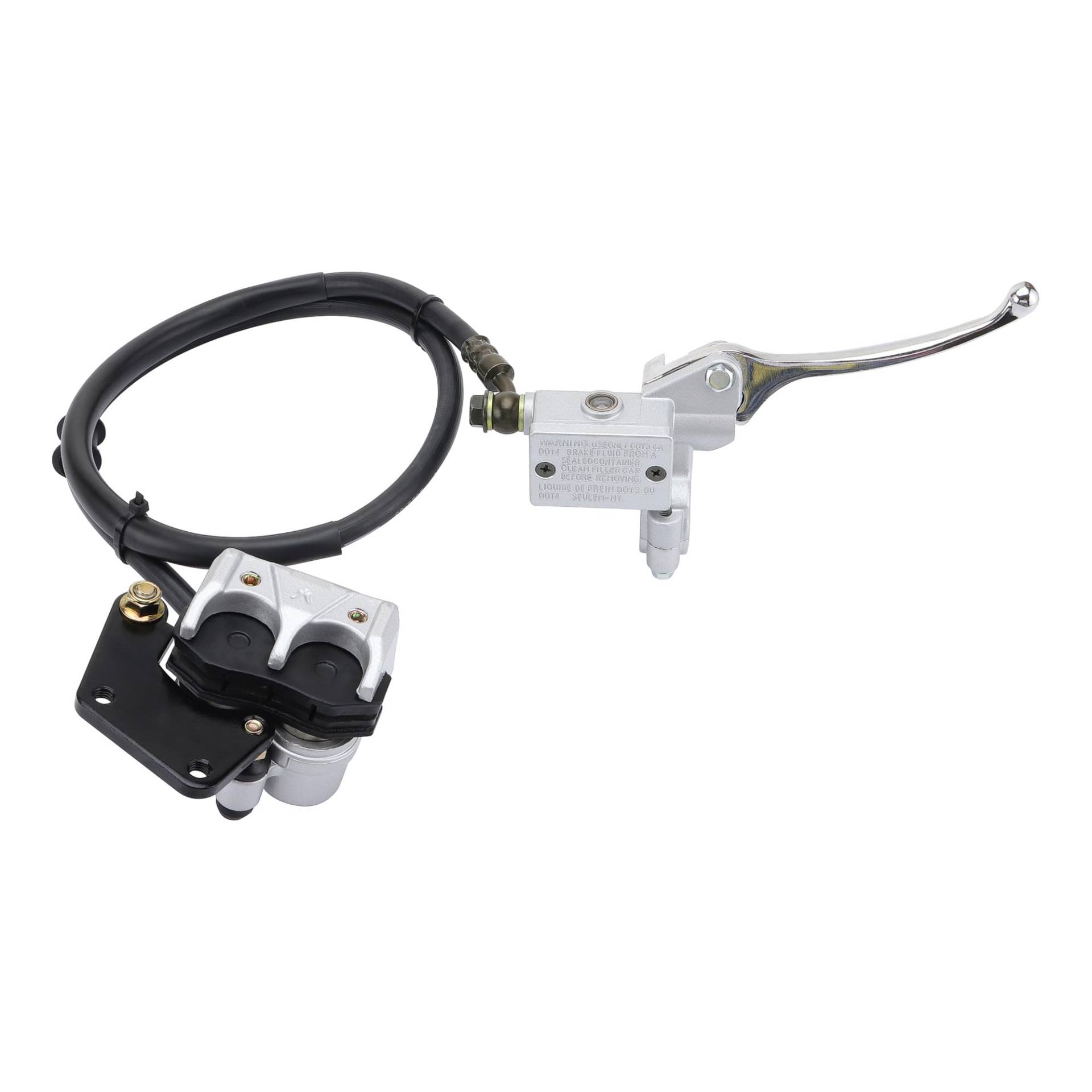 GOOFIT Modifiziert Vorne Hydraulische Strand Auto Teile Bremspumpe Montage Bremszylinder Ersatz für 50cc 70 90 110 125cc Dirtbike ATV GOOFIT Modifiziert Vorne Hydraulische Strand Auto Teile Bremspumpe Montage Bremszylinder Ersatz für 50cc 70 90 110 125cc Dirtbike ATV von GOOFIT