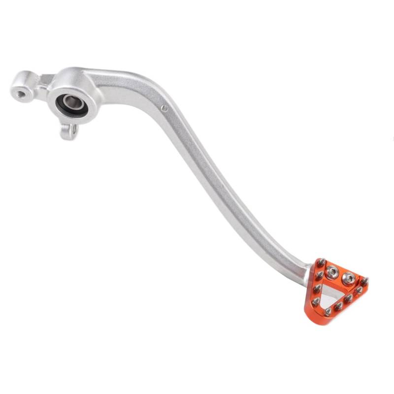 GOOFIT Oranger Motorrad Bremspedale Rear Foot Lever CNC Aluminum Ersatz für K16 K18 NC SX SXF EXC EXCF Most Chinese Dirt PitBike von GOOFIT