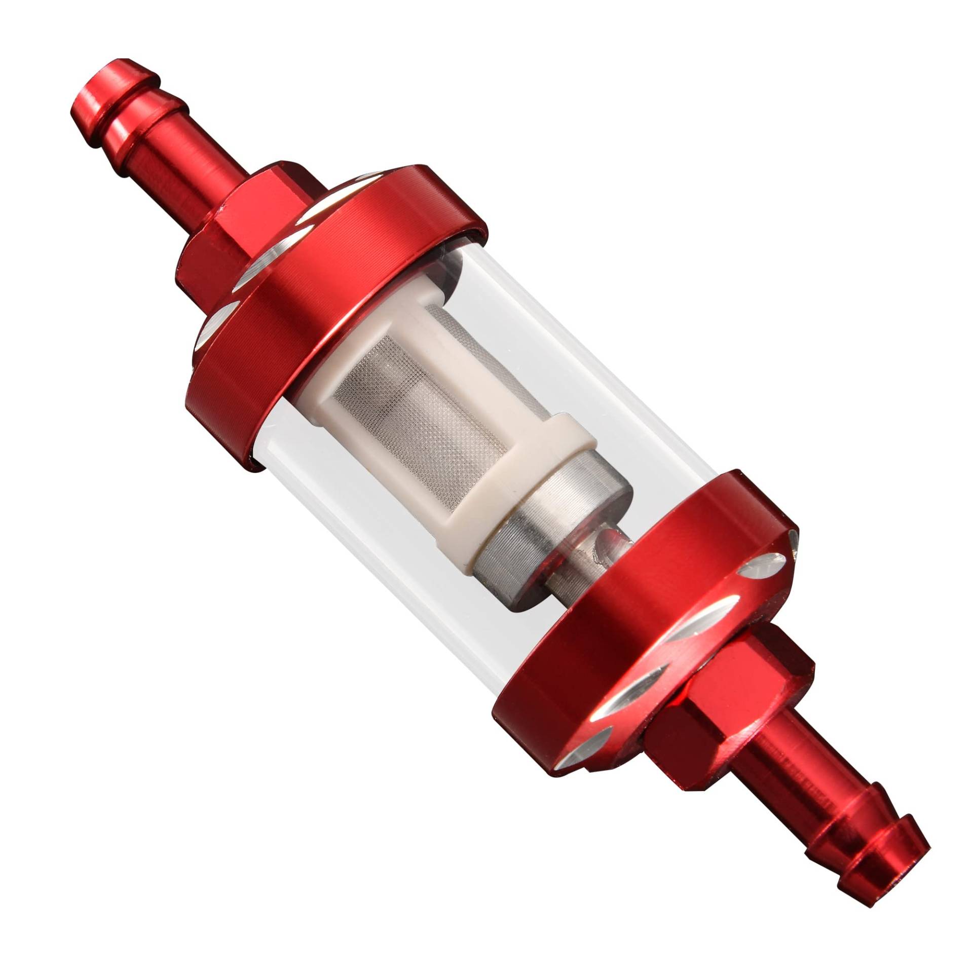 GOOFIT Red gastankfilter4 Farbe Inline-Kraftstoff-Gas-Filter Gas-Kraftstoff-Filter Universal Metal Gold CNC-Ersatz für Motorrad Scooter Dirtbike GOOFIT Red gastankfilter4 Farbe Inline-Kraftstoff-Gas-Filter Gas-Kraftstoff-Filter Universal Metal Gold CNC-Ersatz für Motorrad Scooter Dirtbike von GOOFIT