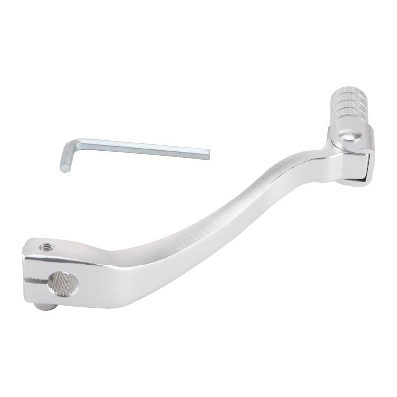 GOOFIT Silver Aluminiumlegierung Schalthebel Gear Hebel Schalthebel Foldable Foot Shifter Ersatz für T6 K6 NC250 NC Engine 250 250cc ATV Quad Dirbike von GOOFIT