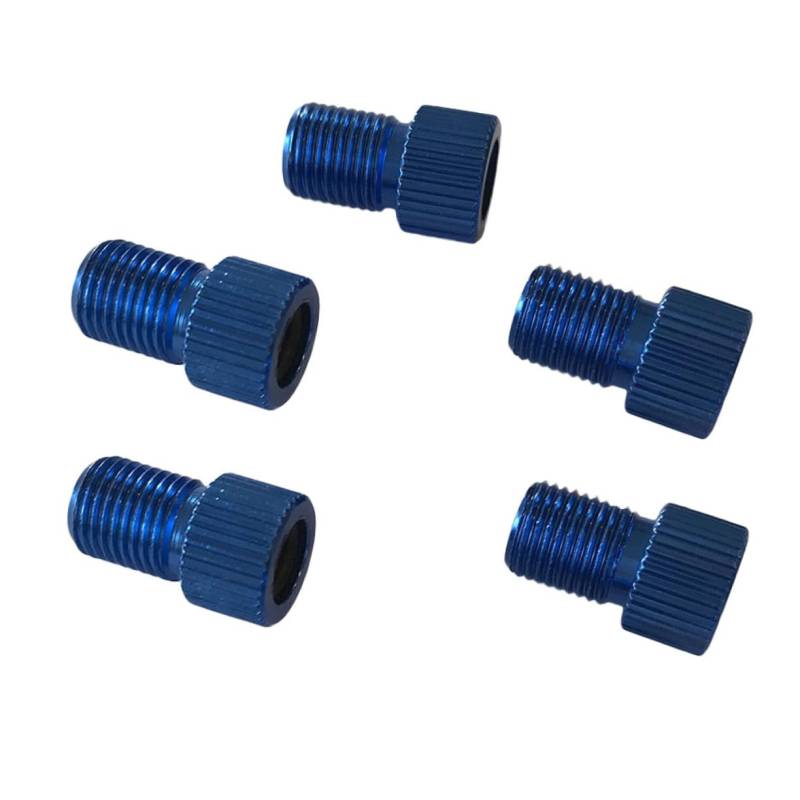 GOOHOCHY 5er Set Ventiladapter Presta Auf Schrader Für Auto Und Fahrradpumpe Konverter Für Luftkompressor von GOOHOCHY