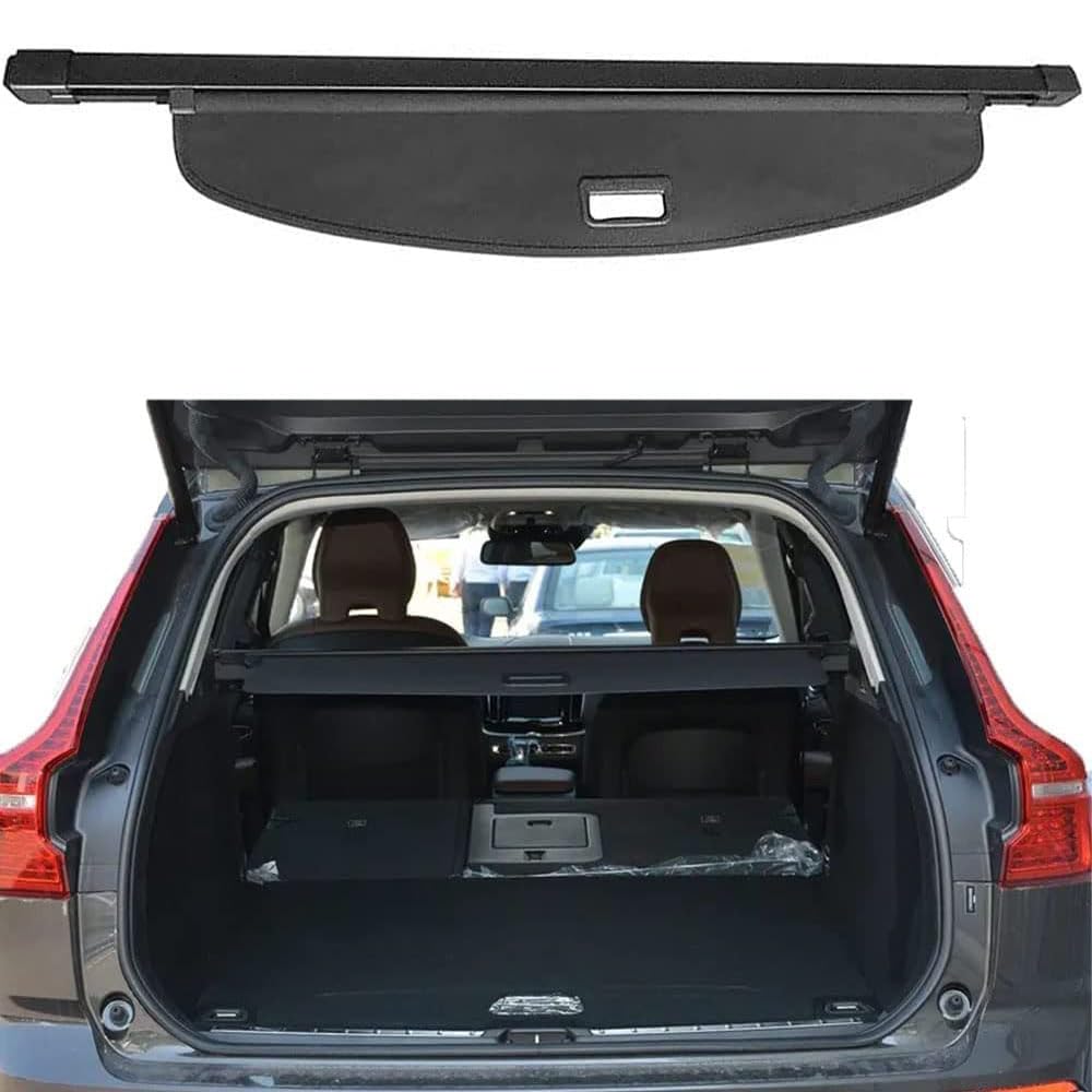 Auto Kofferraumklappen,kompatibel mit Volvo XC60 2010 2011 2012 2013 2014 2015 2016 2017 Retractable Security Shade Shield Curtain Car Interior Rear Trunk Cargo Cover Auto Kofferraumklappen,kompatibel mit Volvo XC60 2010 2011 2012 2013 2014 2015 2016 2017 Retractable Security Shade Shield Curtain Car Interior Rear Trunk Cargo Cover von GOPC