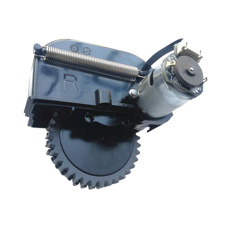 Staubsauger Rad Montage Kompatibel for Medion MD 18500 1850X 18600 19500 Roboter Staubsauger Teile Rad Enthalten Motoren (Color : R WHEEL) von GORMEL